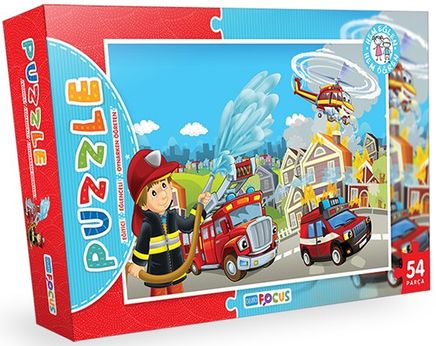 Puzzle İtfaiye (BF079) (54 Parça)