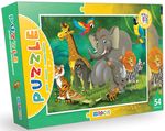 Puzzle Vahşi Hayvanlar (BF077) (54 Parça)