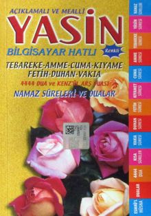 Açıklamalı ve Mealli Yasin Namaz Sureleri ve Dualar (Kod:018)