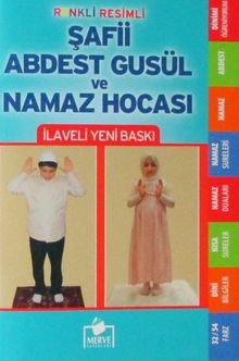 Renkli Resimli Şafii Abdest Gusül ve Namaz Hocası (008)