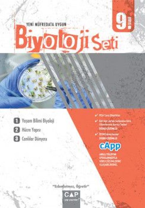 9. Sınıf Anadolu Lisesi Biyoloji Seti