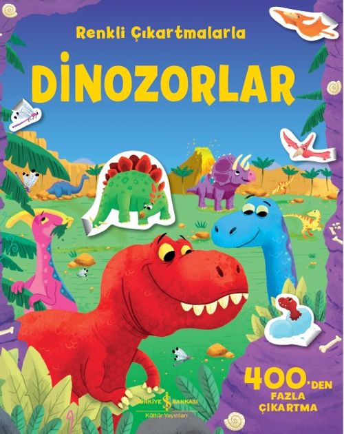 Dinozorlar / Renkli Çıkartmalarla