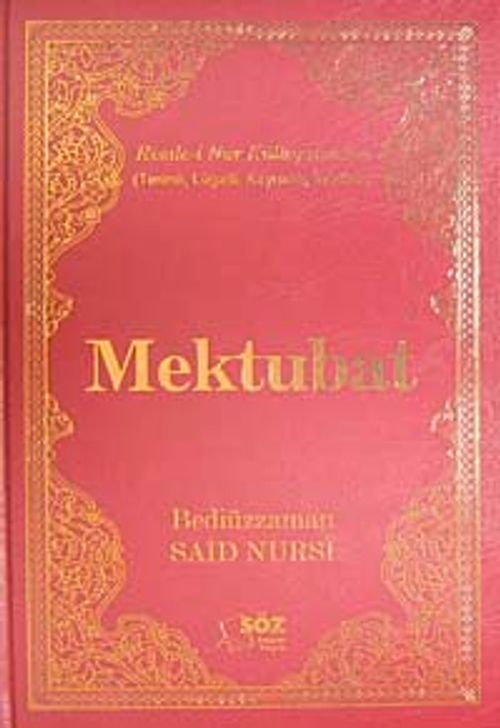 Mektubat / Terimli, Lügatlı, Kaynaklı, İndeksli (Çanta Boy)