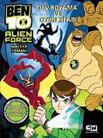 Ben 10 Alien Force Dev Boyama ve Oyun Kitabı