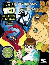 Ben 10 Alien Force Dev Boyama ve Oyun Kitabı