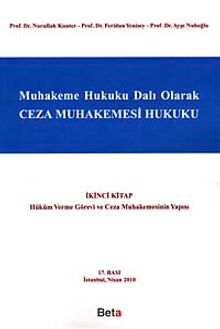 Muhakeme Hukuku Dalı Olarak Ceza Muhakemesi Hukuku İkinci
