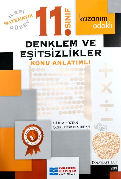 11. Sınıf İleri Düzey Matematik Denklem Ve Eşitsizlikler Kazanım Odaklı Konu Anlatımlı
