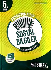 5. Sınıf Sosyal Bilgiler Akordiyon Kitap Aç Konu Katla Soru