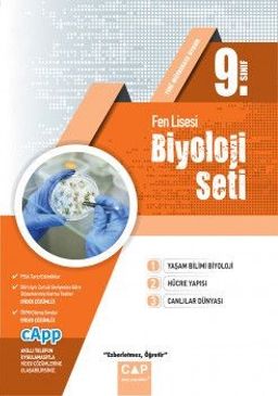 9. Sınıf Fen Lisesi Biyoloji Seti