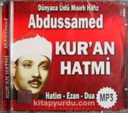 Kur'an Hatmi & Hatim-Ezan-Dua (mp3 Cd)