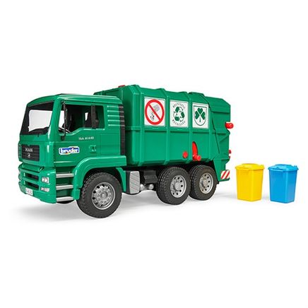 Man Tga Çöp Kamyonu Yeşil (02753)