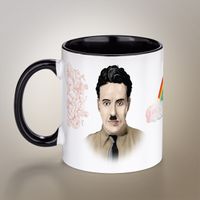 Yazarlar Porselen Kupa - Charlie Chaplin