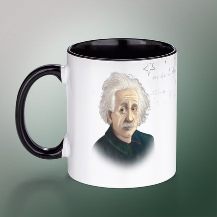 Yazarlar Porselen Kupa - Albert Einstein