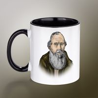 Yazarlar Porselen Kupa - Tolstoy