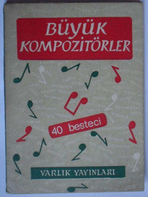 Büyük Kompozitörler / 40 Besteci (Kod:6-G-6)