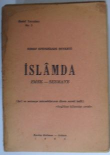 İslamda Emek - Sermaye (Kod:6-G-15)