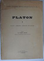 Platon I Hayatı - Eserleri - Sokratik Diyaloglar (Kod:6-B-24)