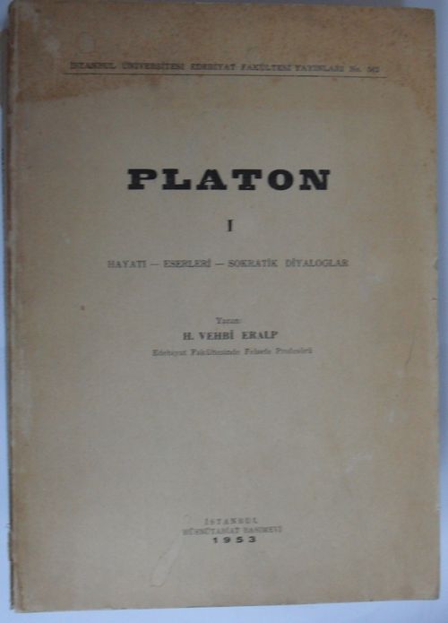 Platon I Hayatı - Eserleri - Sokratik Diyaloglar (Kod:6-B-24)