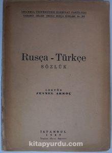 Rusça-Türkçe Sözlük (Kod:6-B-26)