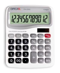 Ofica 3300 Hesap Makinası Masatipi 12 Hane Fh-3300