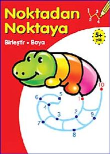 Noktadan Noktaya Birleştir Boya (5 Yaş)