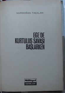 Ege’de Kurtuluş Savaşı Başlarken 6-F-36