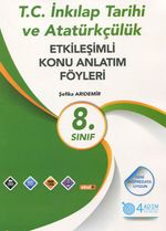 8. Sınıf T.C. İnkılap Tarihi ve Atatürkçülük Etkileşimli Konu Anlatım Föyleri