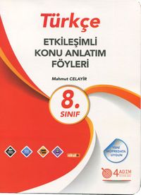 8. Sınıf Türkçe Etkileşimli Konu Anlatım Föyleri