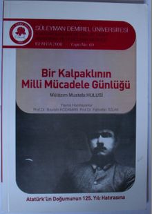 Bir Kalpaklının Milli Mücadele Günlüğü 7-F-9