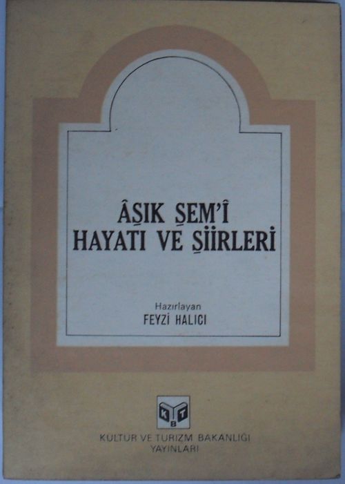 Aşık Şemi Hayatı ve Şiirleri 6-F-33