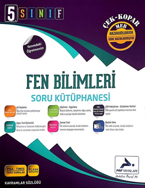 5. Sınıf  Fen Bilimleri Soru Kütüphanesi