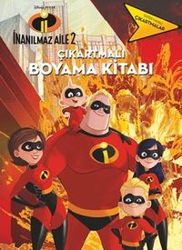 İnanılmaz Aile 2 Çıkartmalı Boyama Kitabı