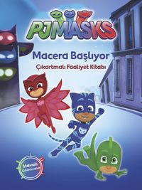 Pjmasks  - Macera Başlıyor Çıkartmalı Faaliyet