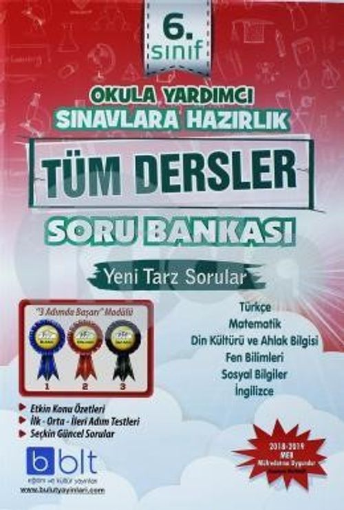 6.Sınıf Tüm Dersler Soru Bankası
