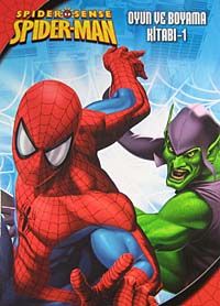 Spider Sense Spider-Man & Oyun ve Boyama Kitabı -1