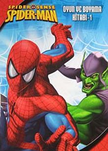 Spider Sense Spider-Man & Oyun ve Boyama Kitabı -1