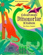Çıkartmalı Dinozorlar Kitabım / Kes - Boya - Yapıştır