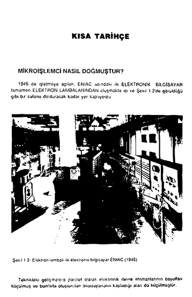 Mikro İşlemciler Bilgisayarlar Assembly Dili Esasları ve