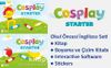 Cosplay Starter Okul Öncesi İngilizce Eğitim Seti (Kitap +Boyama ve Çizim Kitabı +Stickers +Interactive software)