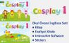 Cosplay 1 Okul Öncesi İngilizce Eğitim Seti (Kitap +Faaliyet Kitabı +Stickers +Interactive software)