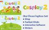 Cosplay 2 Okul &Ouml;ncesi İngilizce Eğitim Seti (kitap +Faaliyet Kitabı +Stickers +Interactive software)