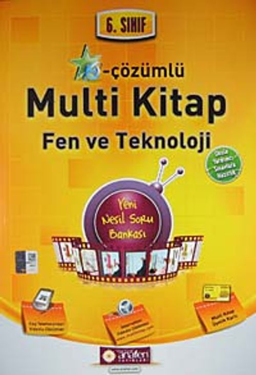 6. Sınıf e-Çözümlü Multi Kitap Fen Bilimleri