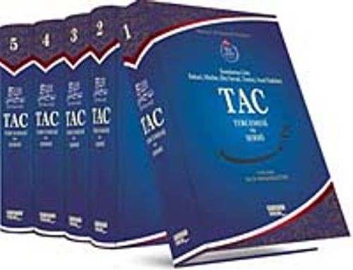 Tac Tercemesi ve Şerhi (5 Cilt) Tam Metin (Şamua)