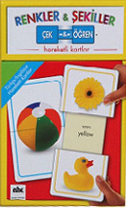 Hareketli Kartlar Renkler ve Şekiller Çek Öğren