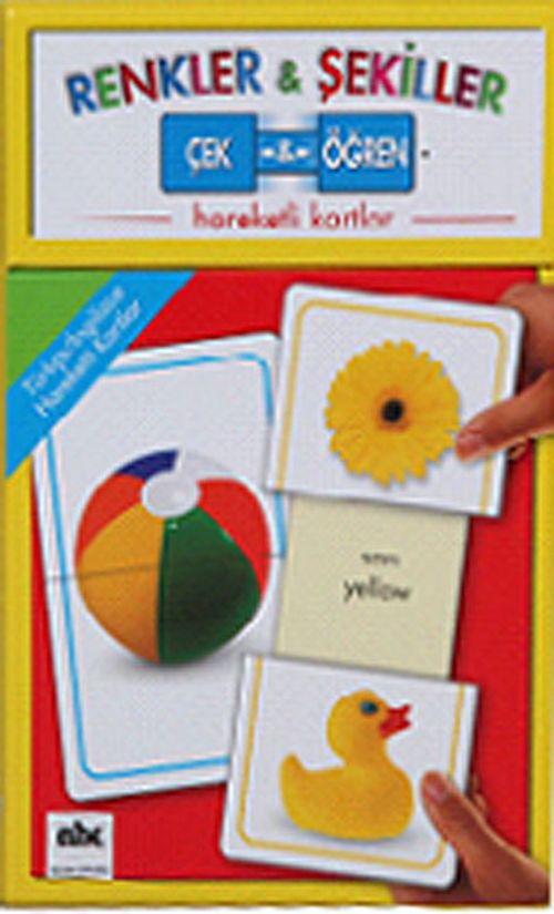 Hareketli Kartlar Renkler ve Şekiller Çek Öğren