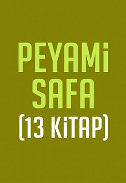 Peyami Safa Seti (13 Kitap)