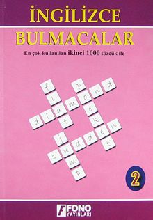 İngilizce Bulmacalar 2. Kitap