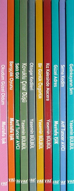 Türk Yazarlarından Günümüz Masalları-Öyküleri  -Kutulu (10 Kitap) (Set C) (9+ Yaş)