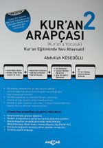 Kur'an Arapçası 2 +Kur'an Arapçası Çözüm Kitabı & Kur'an Eğitiminde Yeni Alternatif