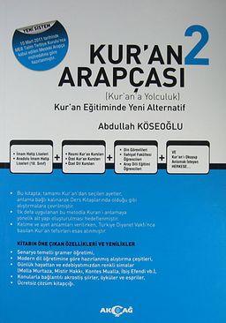 Kur'an Arapçası 2 +Kur'an Arapçası Çözüm Kitabı & Kur'an Eğitiminde Yeni Alternatif